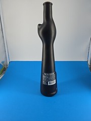 Mid Century Modern Black Cat Wine Bottle 13&Prime; Retro Style Rheinhessen-Riesling