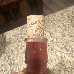 Lancers Rosé Wine 750 ml Brown Ceramic Bottle Portugal w/ Cork EMPTY