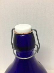 Vintage Casadis Milano LT2 Cobalt Blue « Jus De Fruits » Glass Jug-2 Liter