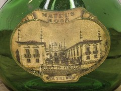 Mateus Green Still Rose Sogrape Portugal Antique Wine Bottle Vintage