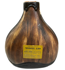 Vintage Argentina Vino Fino Blanco Riesling Tonel 120 Wine Bottle Ceramic Empty