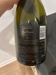 Dom Perignon Luminous Empty Bottle