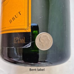Veuve Clicquot Ponsardin Champagne 15&Prime; Empty Display SPECIMEN 1.5L Magnum Bottle