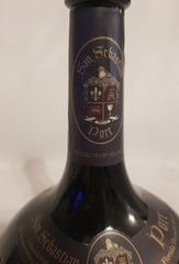 Vintage San Sebastian Port St. Augustine FL Dessert Wine Bottle EMPTY