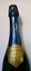 Glass Empty Tall French Wine Brut Champagne Bottle 3000 ML Display Feuillatte