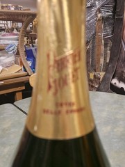 Vintage 1995 Perrier Jouet Floral Champagne Dummy Empty Bottle 6 Litre 19.5&rsquo;H
