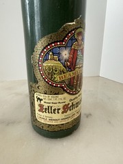 2 German Stone Wine Cocks From Beameister 1975 Gold And 1977 Green
