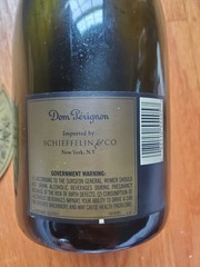 Dom Perignon Moet Champagne Display Box Vintage 1998 With Empty Bottle