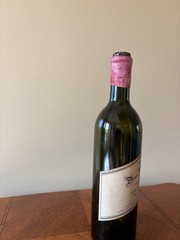 1990 DUNN VINEYARDS NAPA VALLEY CABERNET SAUVIGNON WINE BOTTLE EMPTY HOWELL MTN