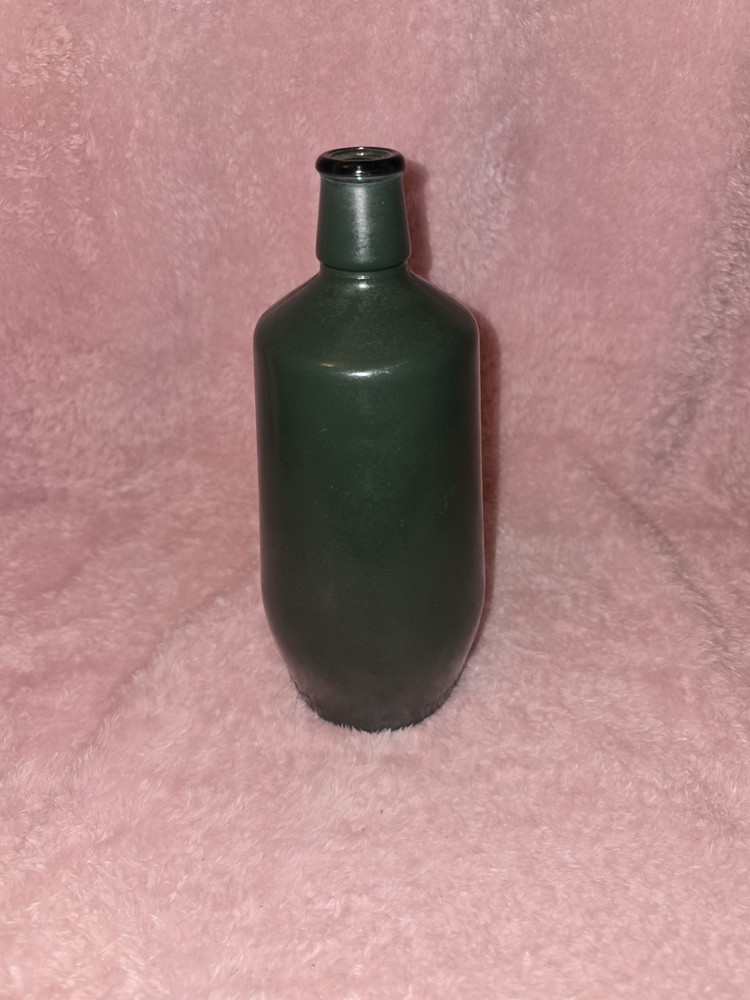 J M da Fonseca Azeitão Portugal Green Glass Wine Bottle Empty Collectible 9&Prime;