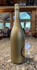 Vintage Large Store Display Wine Bottle Präsidenten Gold 3L Big Huge Germany Bar