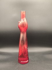 Red Mosel Riesling Qualitatswein Red Cat Empty Wine Bottle Cat Lovers AS-IS