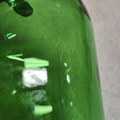 Vintage Christian Brothers Green Liquor Wine Bottle One Half Gallon