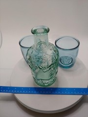 Canadian wine bottle and two glasses