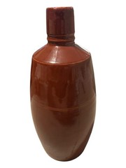 Vintage Lancers Ceramic Wine Bottle (Red/Brown)