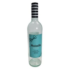 Moiselle Moscato 750ml Empty Wine Bottle With Screw Cap For Crafts & Decor