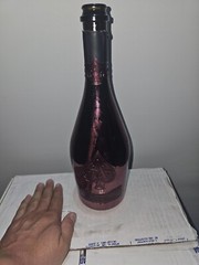 Empty Ace Of Spade Rose Champagne Pink Bottle LIMITED EDITION Color Rose