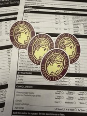 Court of Master Sommeliers Sticker | Sommelier Wine Tasting | Wine Education