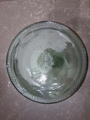 Vintage VidralaSpanish Green Glass Demijohn Wine Carboy Bottle Mold #4632