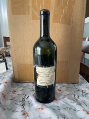 Empty Bottle 1924 Chateau Lafite Rothschild. Recorked May 27th 1980