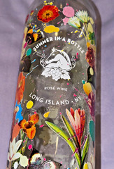 Summer in a Bottle Glass Bottle 2023 Wolffer Estate 750 mL Rose Flowers