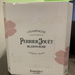 Perrier-Jouët BLASON ROSE’ 750ML Sealed Dummy FACTICES Display Bottle