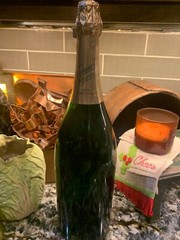 vtg 1980 perrier jouet eperney champagne dummy display piece large 20.5 inch