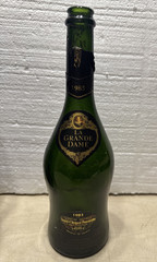 VEUVE CLICQUOT PONSARDIN LA GRANDE DAME CHAMPAGNE EMPTY 1983
