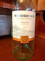 Woodbridge EMPTY Wine Bottle Moscato 2016 1.5L Robert Mondavi