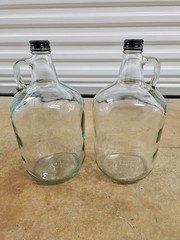 Wine Jugs 1 Gallon Each Set Of 2