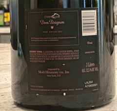 Rare Jerboam Dom Perignon Rose Luminous Pink Light Up 1 Empty Bottle 3L