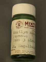 personal prescription pill bottle Hollywood Royalty Marilyn Monroe Rare & Real