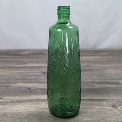 Gallo Ripple Wine Bottle 4/5 Quart Rare Green Glass 10&Prime; Vintage Design 1960&rsquo;s