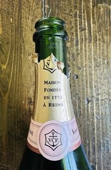 Vueve Clicquot Rose Champagne Bottle EMPTY 1.5 Liter France Collectible