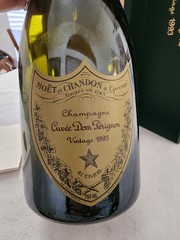 Vintage 1993 Cuvee Dom Perignon Champagne Emptybottle, Box & Pamphlet 750ML