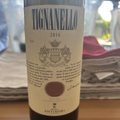 2016 Tignanello Antinori Empty Bottle Super Tuscan Toscana Red Wine 750ml Displa