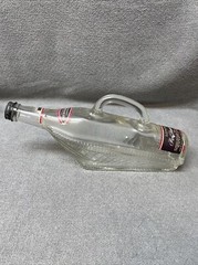 Canadian London Red Dinner Wine Empty Bottle with Handle Home Decor KG JD
