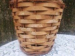 Vintage Wicker Wrapped Viresa Demijohn Large 13 Inch