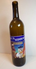 RARE Rusty&rsquo;s Sidekick 2017 Empty Wine Bottle Adams Co. Winery Pennsylvania SPCA