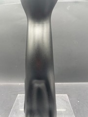 Happy Cat Shaped Mosel Riesling Satin Black Wine Bottle Decanter Vase 2011