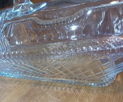 London White Dinner Wine Bottle Basket Weave sides fill w/ marbles colored sand
