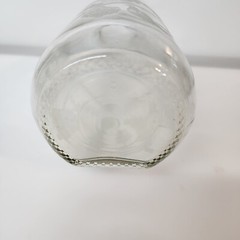 Paul Masson Norman Kosarin Wine Decanter Etched Doves Grape Vines Glass 9.75&Prime;