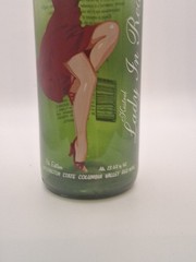 Lady In Red Cut Kestral Collectible 5th Ed. Wine Bottle