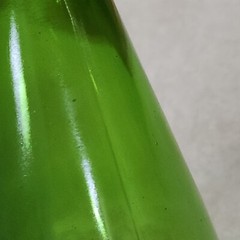 Vintage 4/5 Quart Gallo Wine Flavor Guard Bottle Embossed Grapes Green Glass
