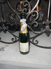 Trump Winery EMPTY Blanc de Blanc Sparkling Champagne BOTTLE MAGA 375 ML