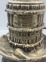 Vintage 1969 SAM Water Tower Bottle by Italian White Wine Producto Of Italy 10.5