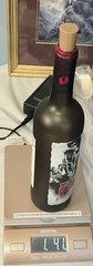 VTG The Walking Dead Blood Red Blend Empty Wine Bottle Lighted 750 mL Exclusive