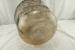 Vidrio San Miguel Large Embossed Wine Jug 17&Prime;