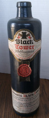 VTG German Black Tower Liebfraumilch Wine Stone Crock Stoneware Bottle 1970