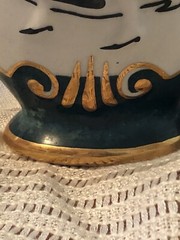 Viana Teal Green Dancing Girl Decorative Empty Wine Bottle 🇵🇹 Portugal
